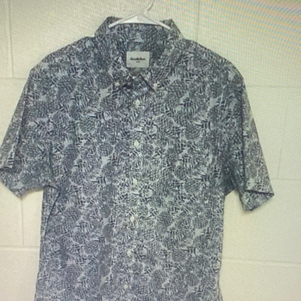 Goodfellow & Co Black and White Patterned Shirt